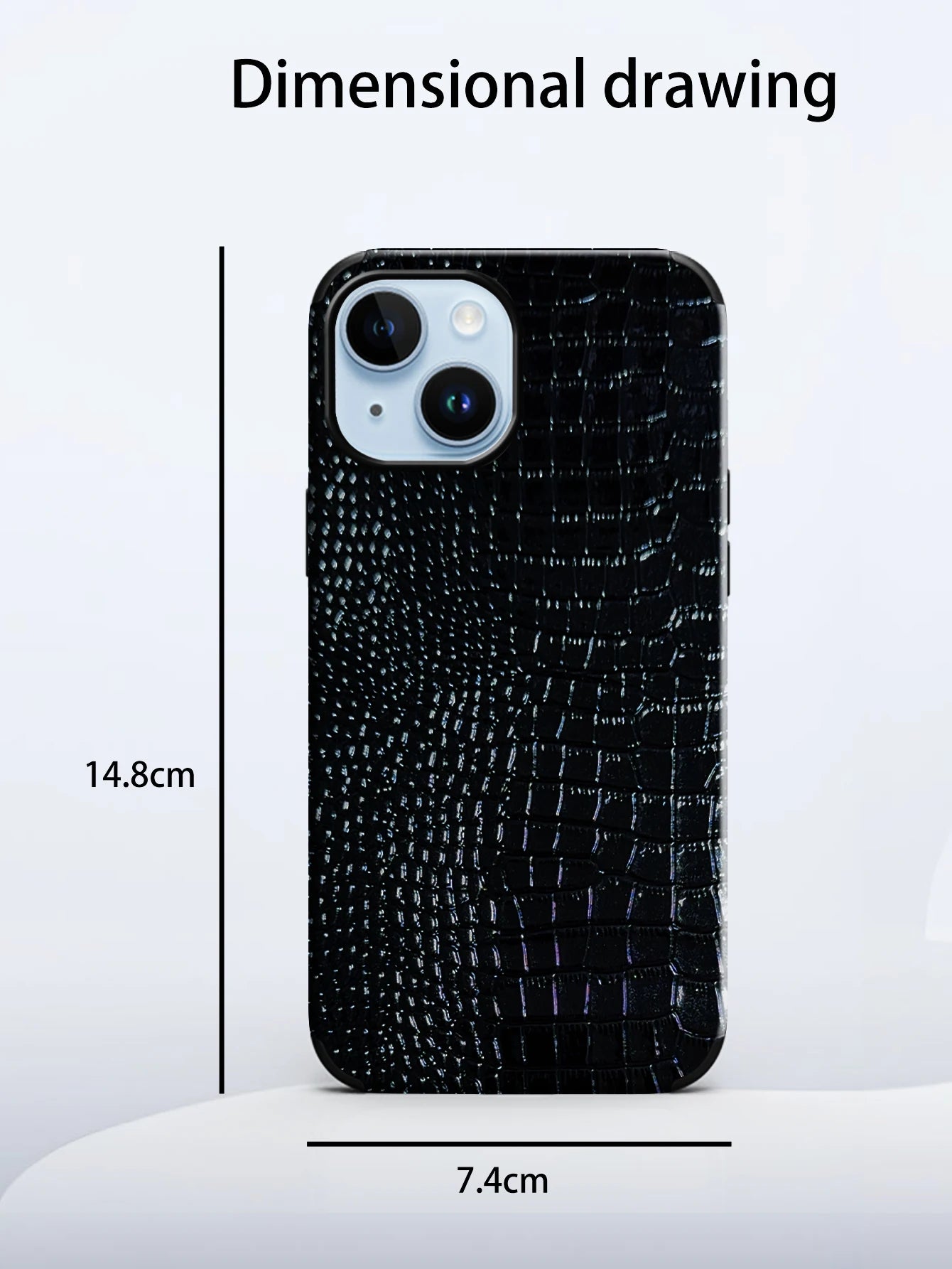 Luxury Crocodile Leather Phone Case