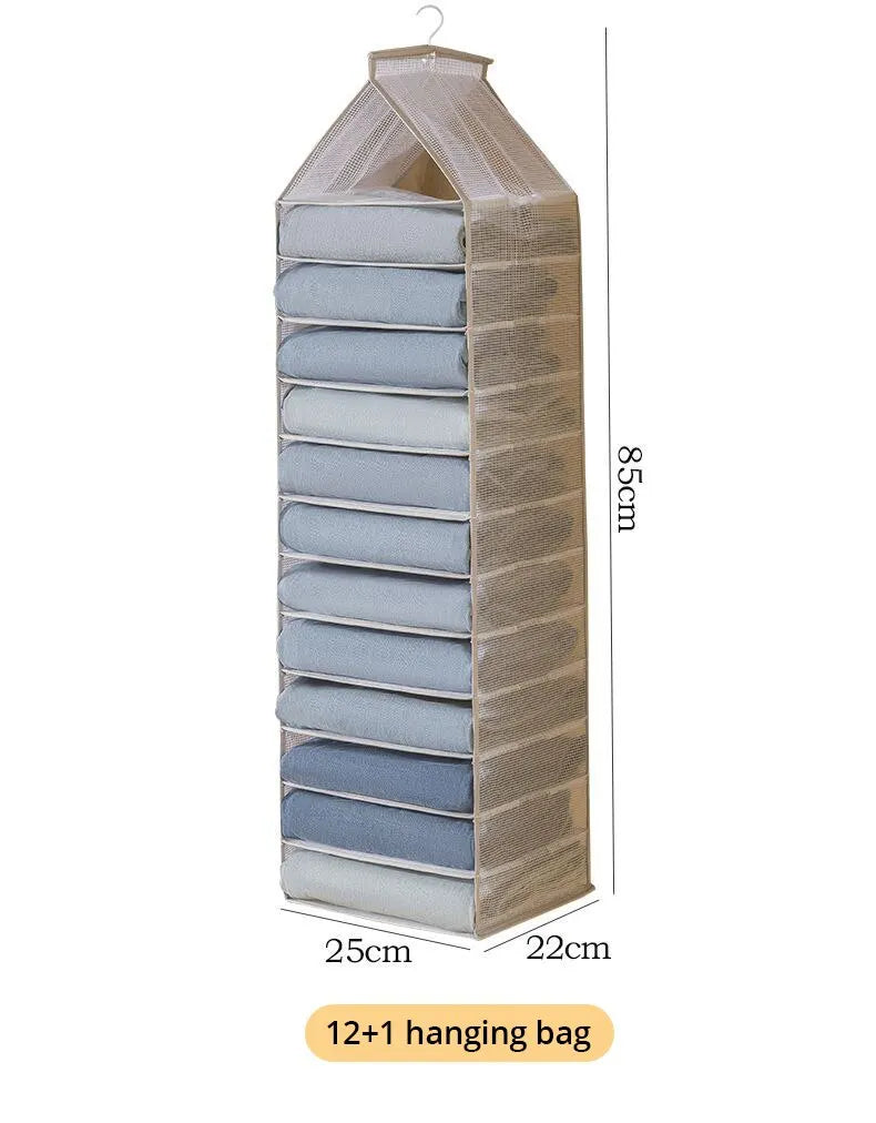 Hanging Wardrobe Organizer
