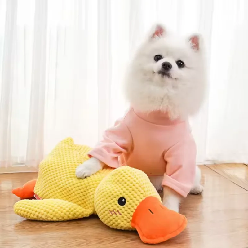 Duck Plush Squeaky Dog Toy