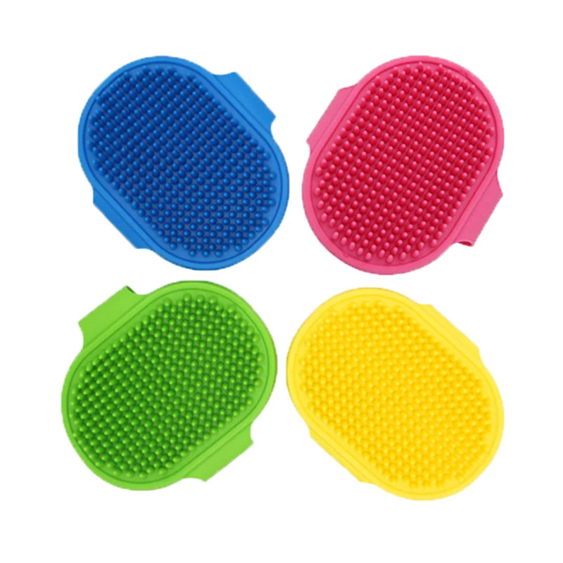 Soft Rubber Pet Bath Brush