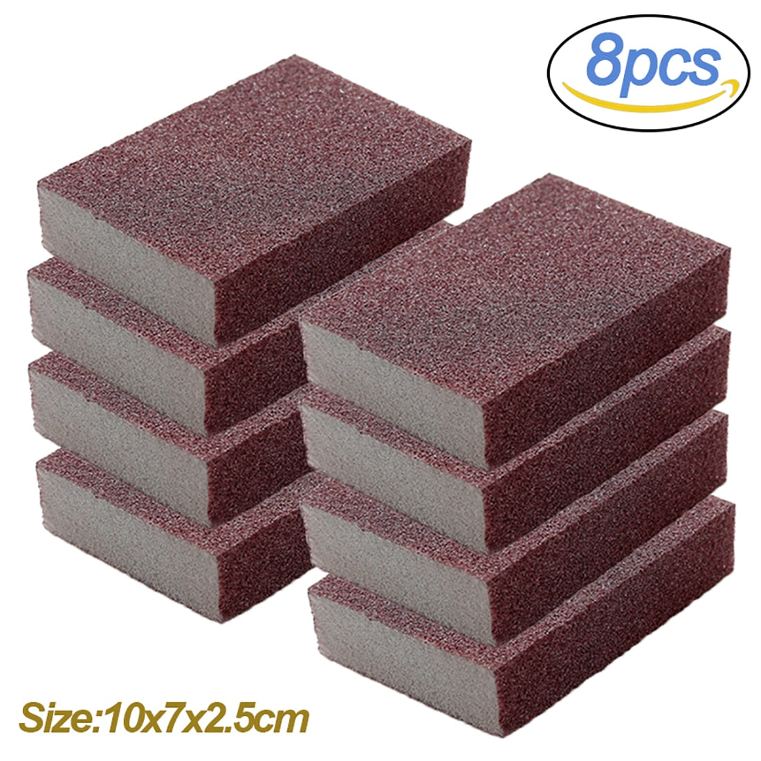 1/2/4/5/6/8Pcs Magic Sponge Eraser  Removing Rust from Cooktop Pot