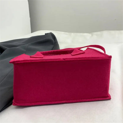 Felt Tote, Crossbody Bag & Wallet Set for Everyday Use