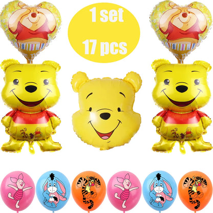 Winnie the Pooh Birthday Decoration Balloons