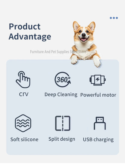 Electric Pet Paw Cleaner Cup