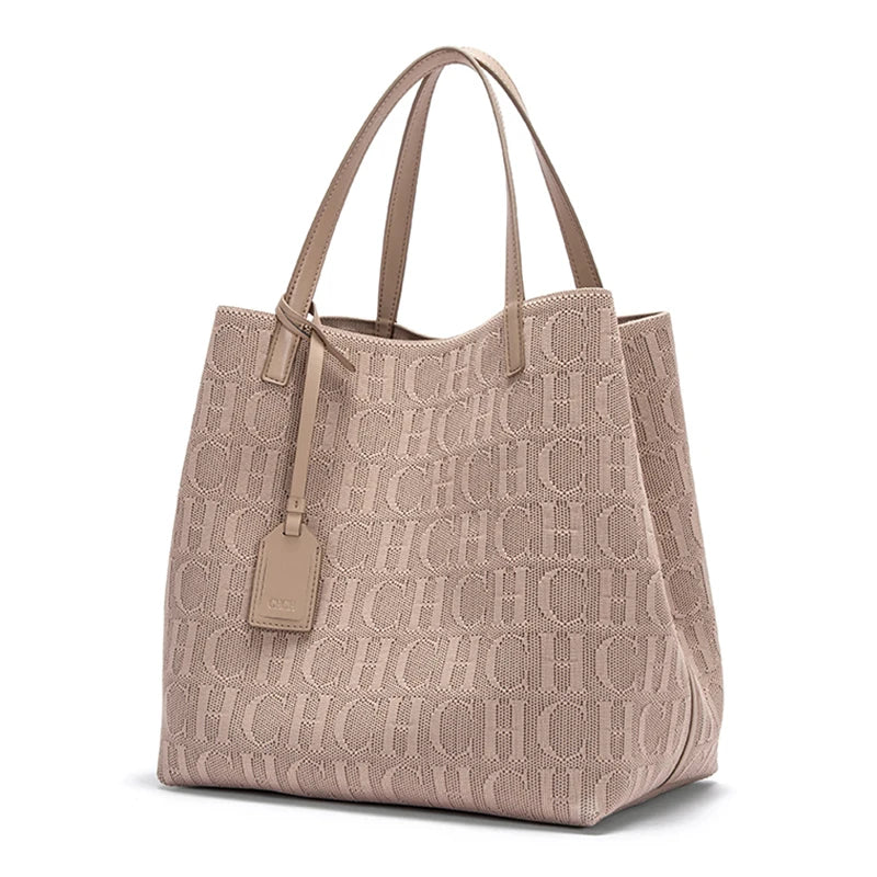 Large Capacity Knitted Tote Bag