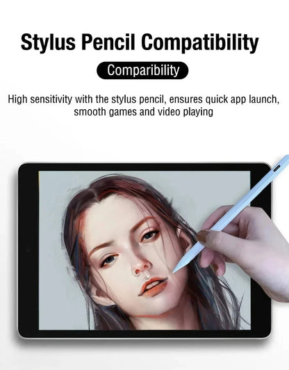 Tempered Glass Screen Protector, HD Clear, 9H Scratch-Resistant (2-Pack)