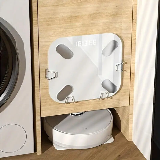 Wall-Mounted Weight Scale Storage Rack