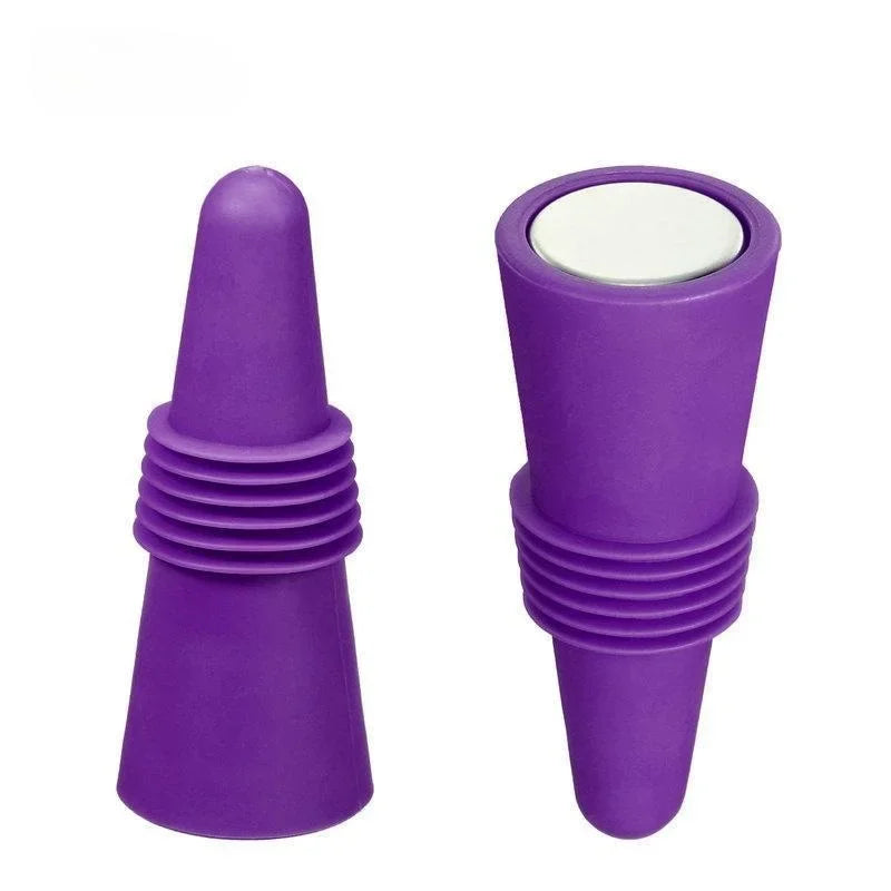 Silicone Wine Bottle Stopper Set