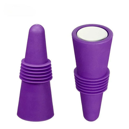 Silicone Wine Bottle Stopper Set