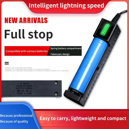 USB Charger for Rechargeable Lithium-Ion Batteries