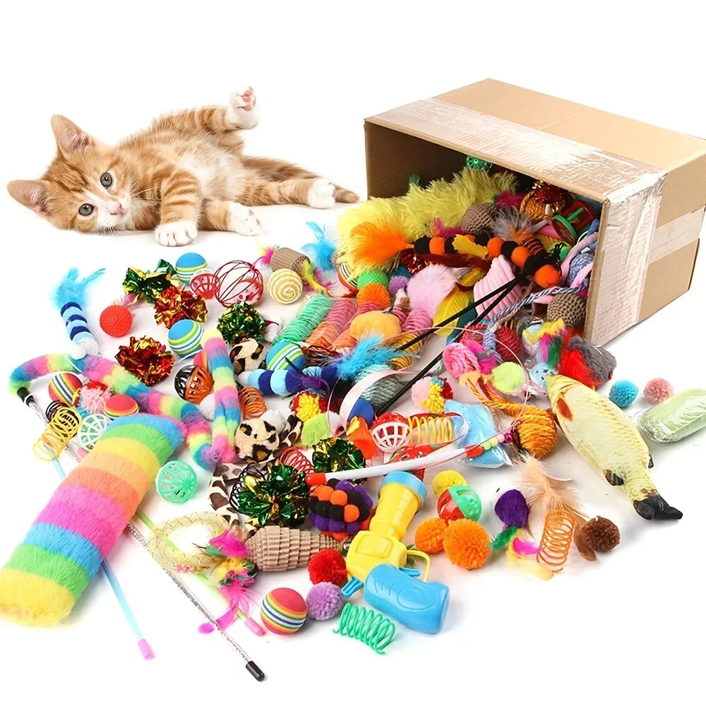 Mixed Cat Toy Set
