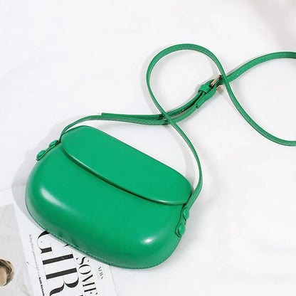 Women’s PU Leather Saddle Crossbody Bag