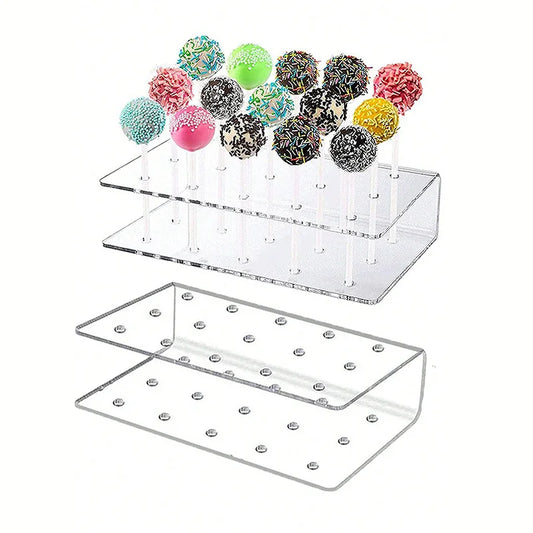 Clear Acrylic Cake Pop Display Stand