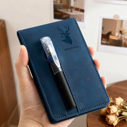 A7 Leather Pocket Notebook Set