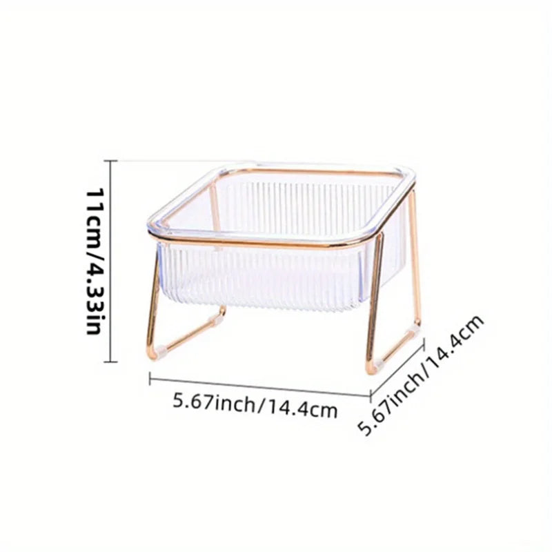 Elevated Non-Slip Pet Feeding Bowl for Cats & Small Dogs