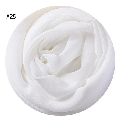 Malaysian Pearl Chiffon Hijab Scarf
