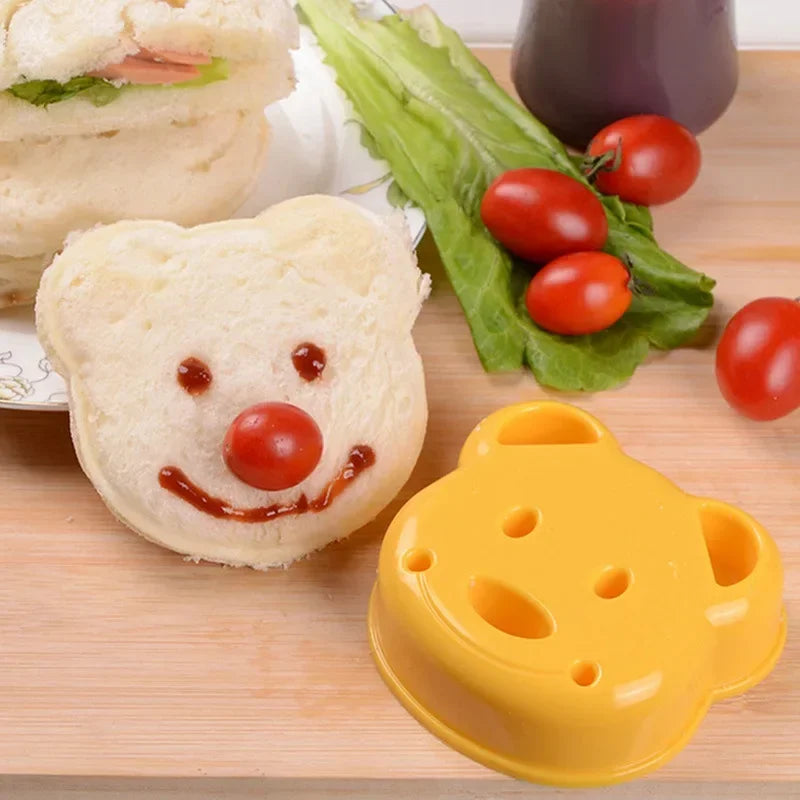 Cute Bear Sandwich Mold & Bread Crust Cutter