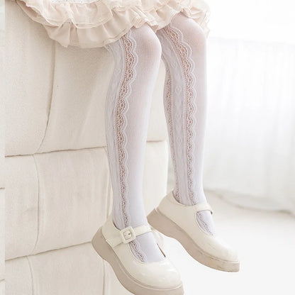 Thin Breathable Baby Girl Tights