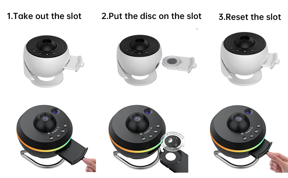 Galaxy Projector HD Replacement Disc Set