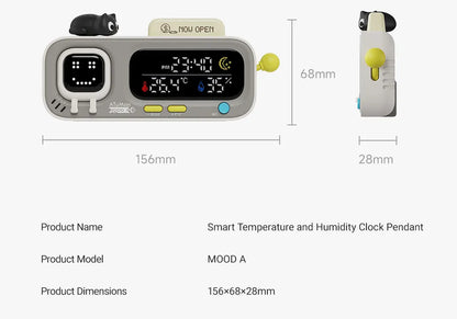 Smart Temperature & Humidity Desk Clock