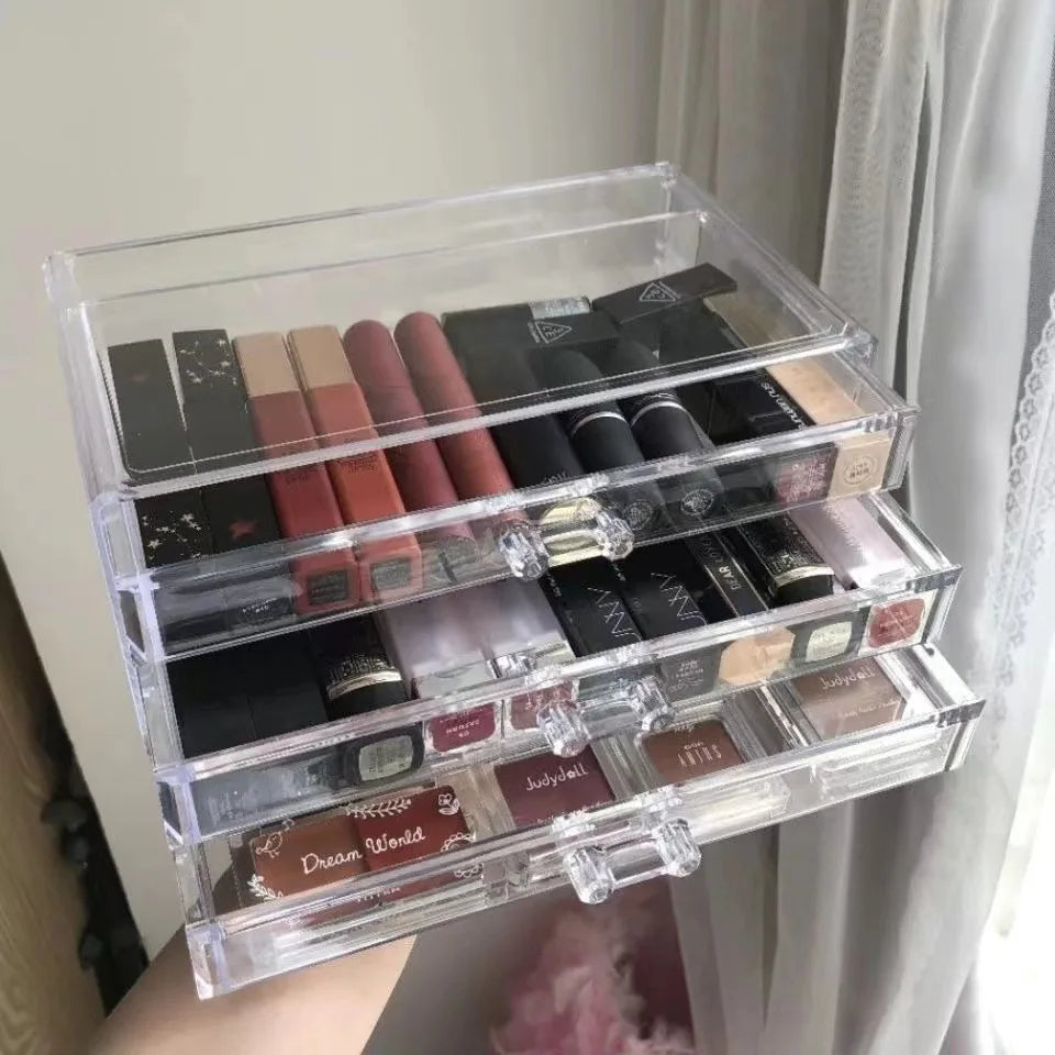 Title 3/5 Layer Acrylic Desk Drawer Organizer