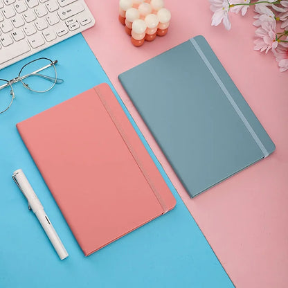 Custom A5/A6 PU Leather Notebook with Logo Printing