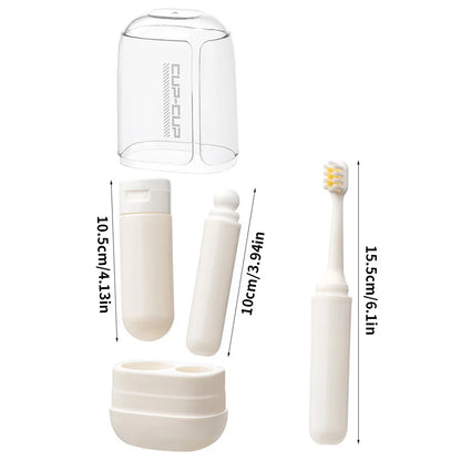 3-in-1 Travel Toothbrush & Toiletry Storage Set