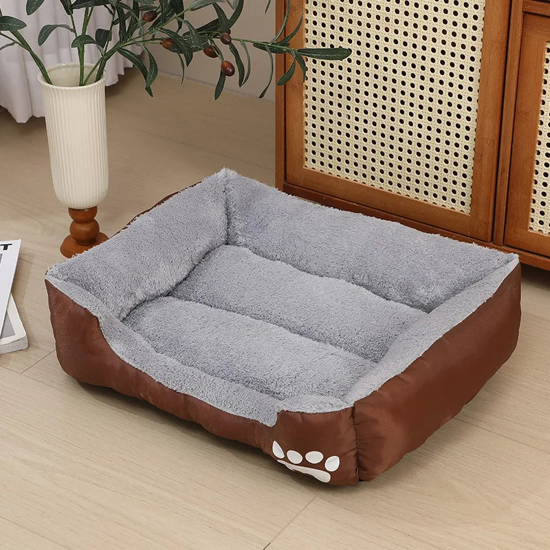 Large Plush Dog & Cat Bed Cushion