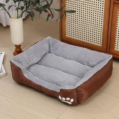 Large Plush Dog & Cat Bed Cushion