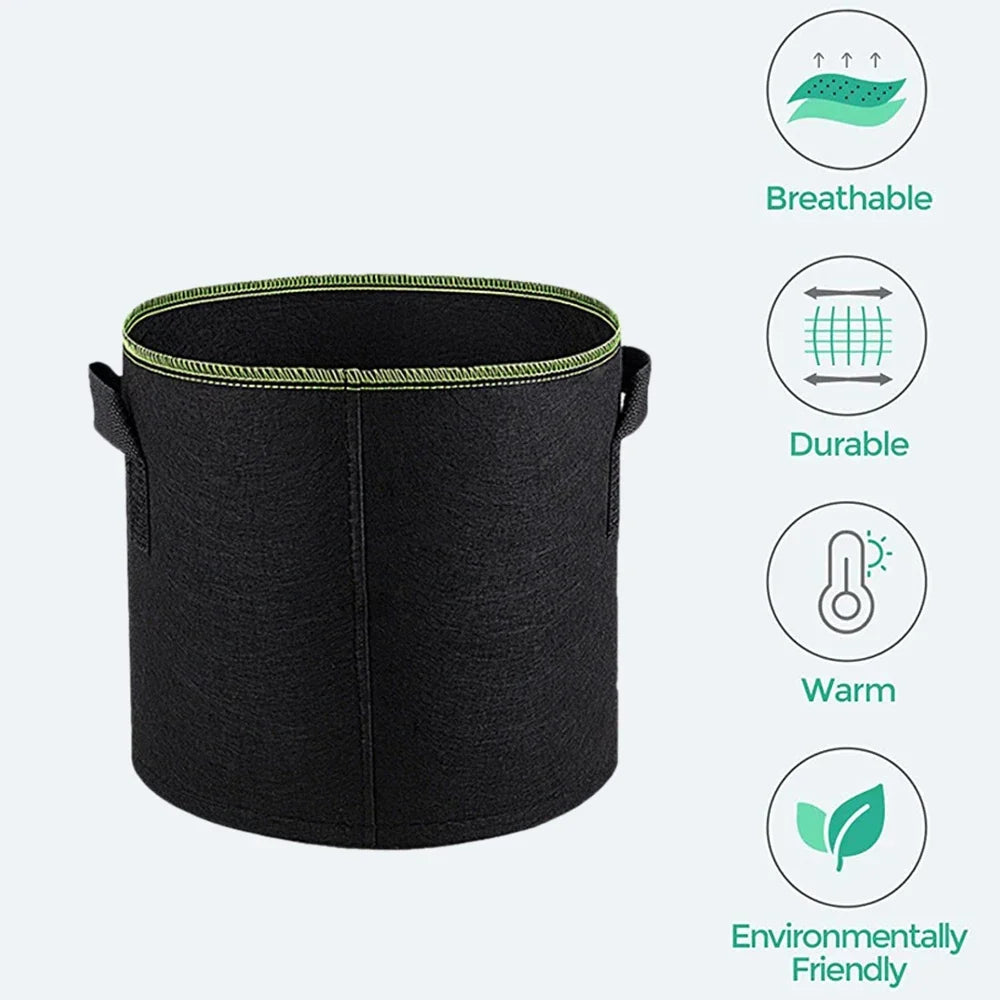 Reusable Fabric Grow Bag for Vegetables & Plants