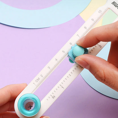 360° Rotating Circle Cutter for Paper & Crafts