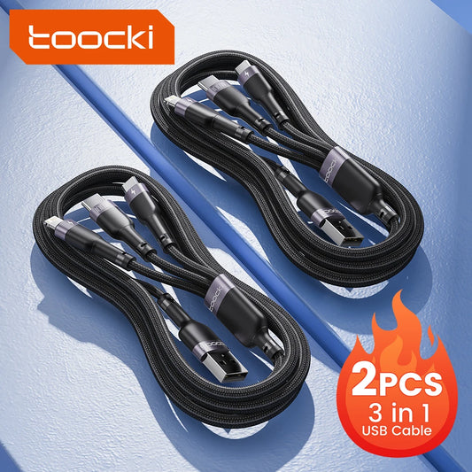 3-in-1 USB Fast Charging Cable