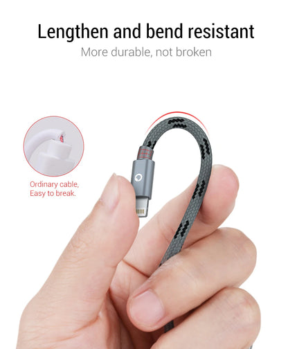 Braided Lightning Charging Cable