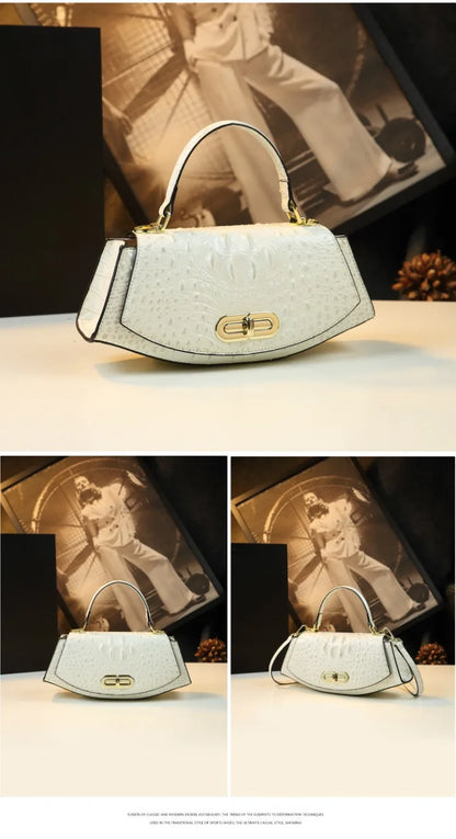Elegant Women’s Saddle Crossbody Bag