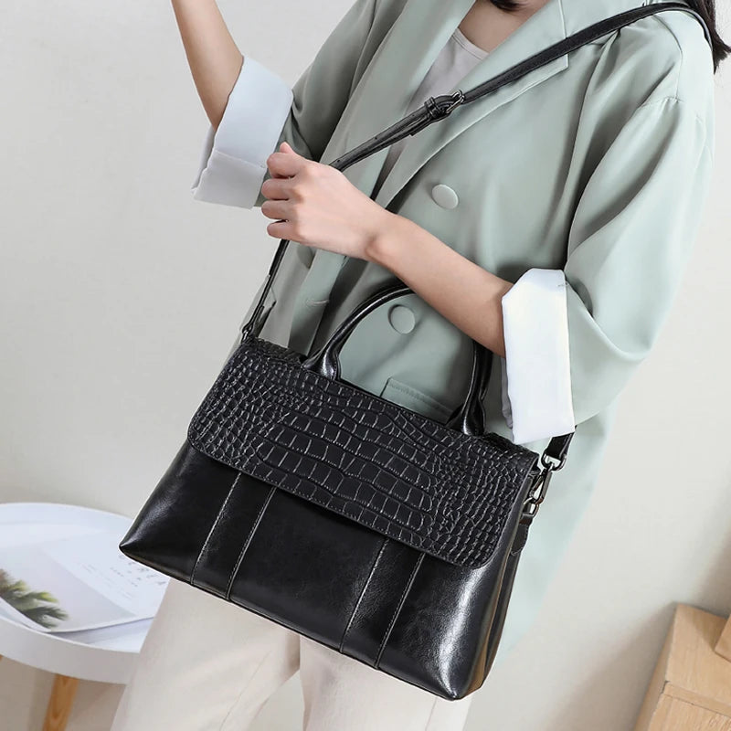 Women’s Genuine Leather Crossbody Bag