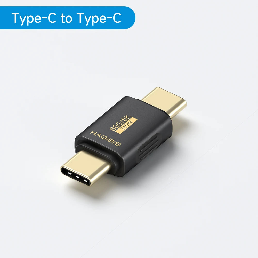 Hagibis USB-C 90° Right Angle USB4 Adapter