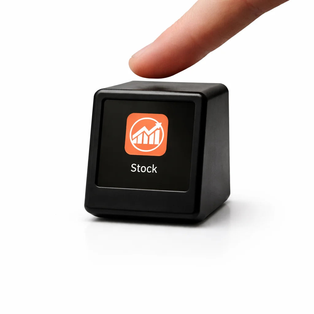 Smart WiFi Market Monitor Clock