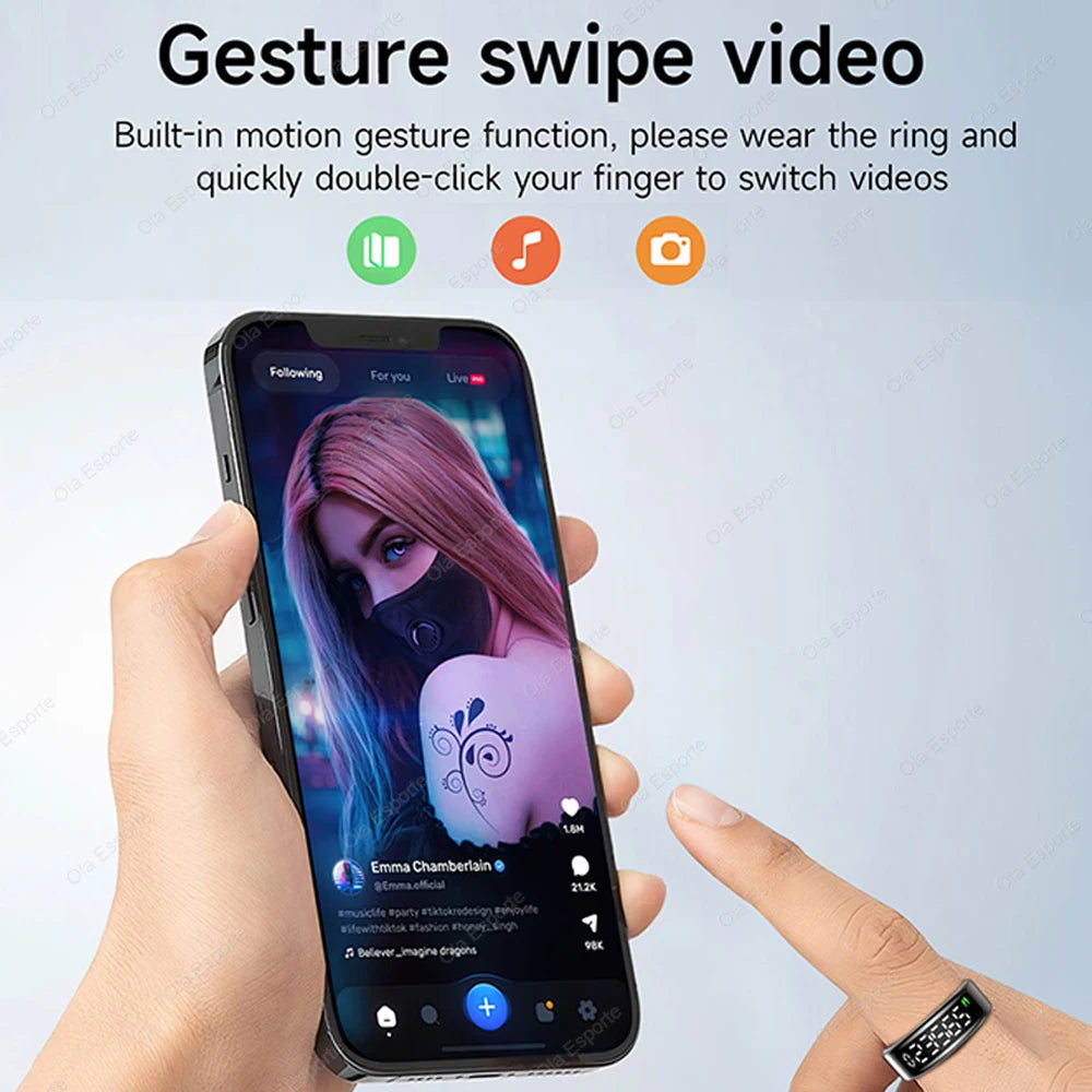 Smart Fitness Tracking Ring