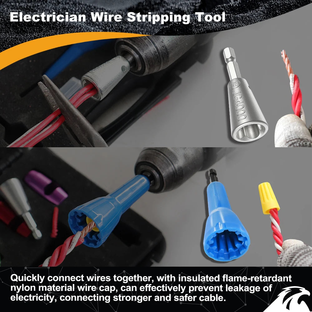 Wire Stripping & Twisting Tool Kit