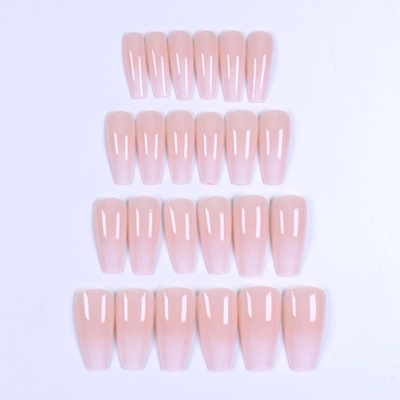 Long Coffin Press-On Nail Set