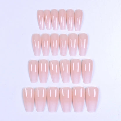 Long Coffin Press-On Nail Set