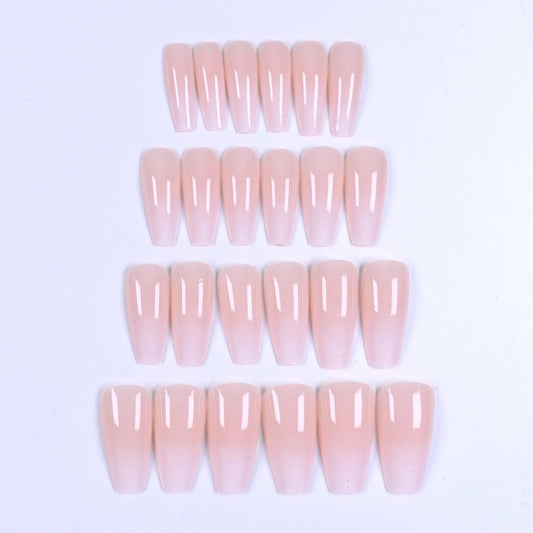 Long Coffin Press-On Nail Set
