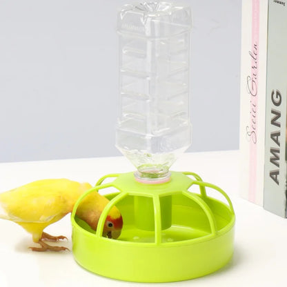 Large Capacity Bird Food & Water Feeder