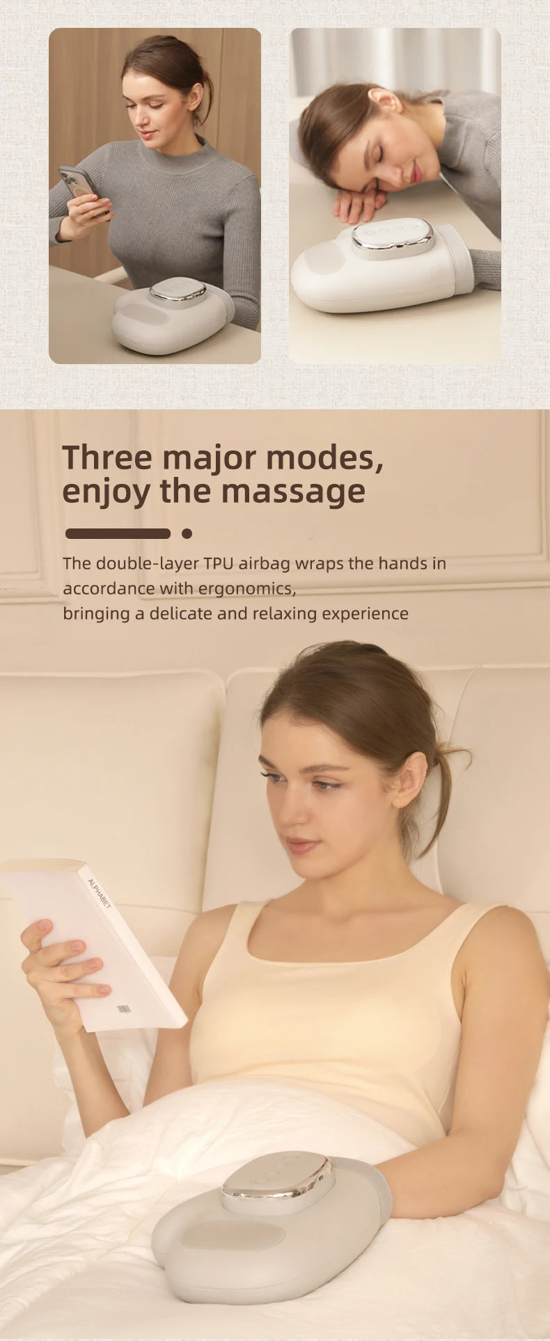 Smart Heated Hand Massager