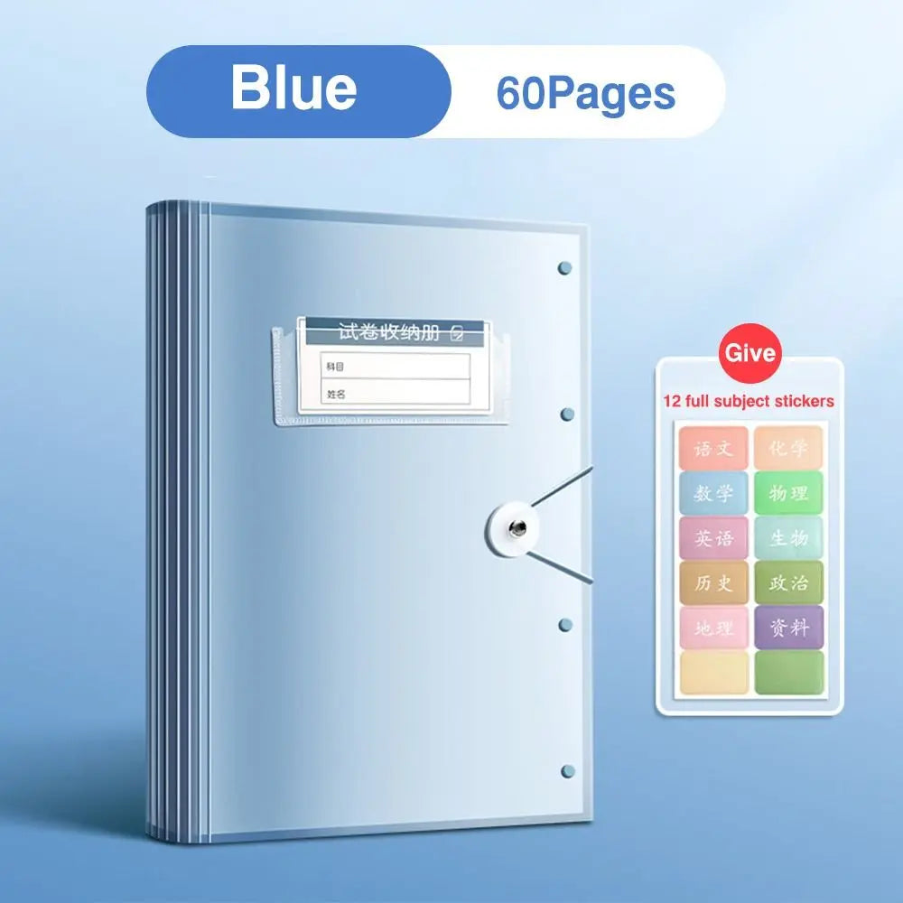 A3 Large Capacity File Folder