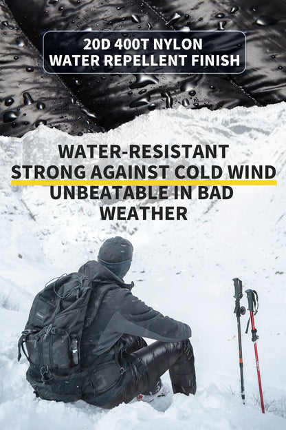 Ultralight Down Pants – 800FP Warm Waterproof Hiking Trousers
