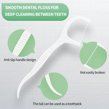 Disposable Dental Floss Sticks