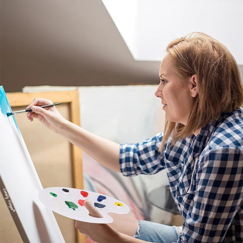 Artist Paint Palette with 10 Mixing Wells