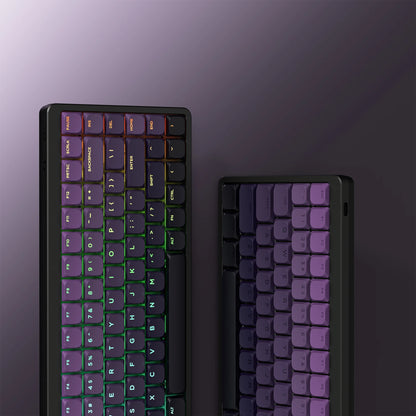 Gradient Purple Low Profile Keycaps