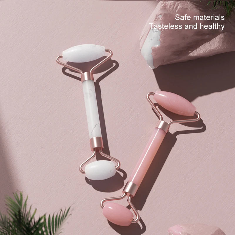 Resin Facial Massage Roller & Scraping Tool Set